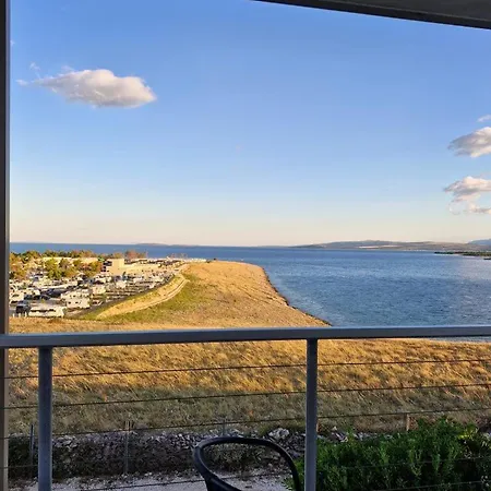 Bella Vista Blu S Pogledom Na More, Povljana, Otok Pag Apartamento